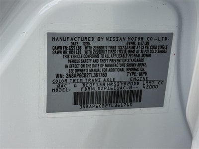 2026 Nissan Kicks SV