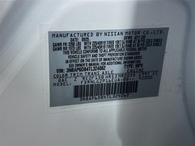 2026 Nissan Kicks SR