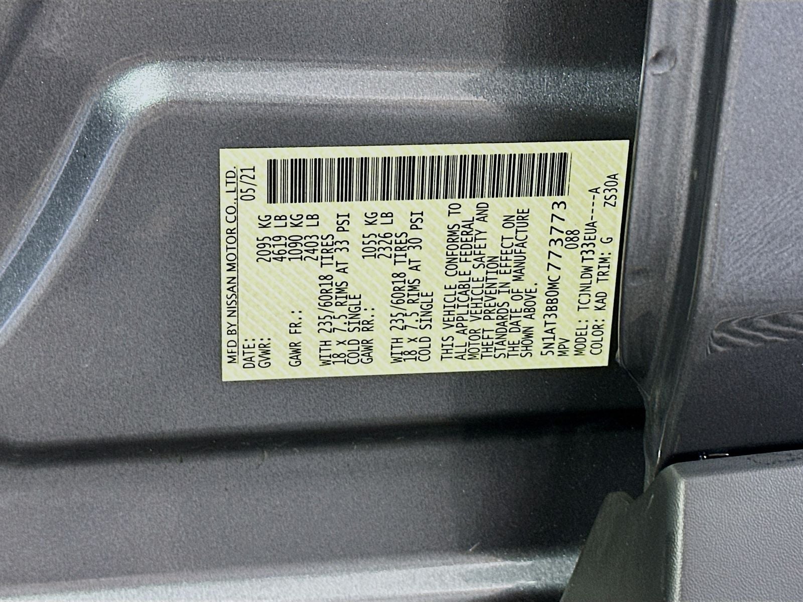 2021 Nissan Rogue SV