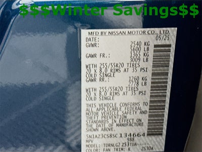 2025 Nissan Murano SL