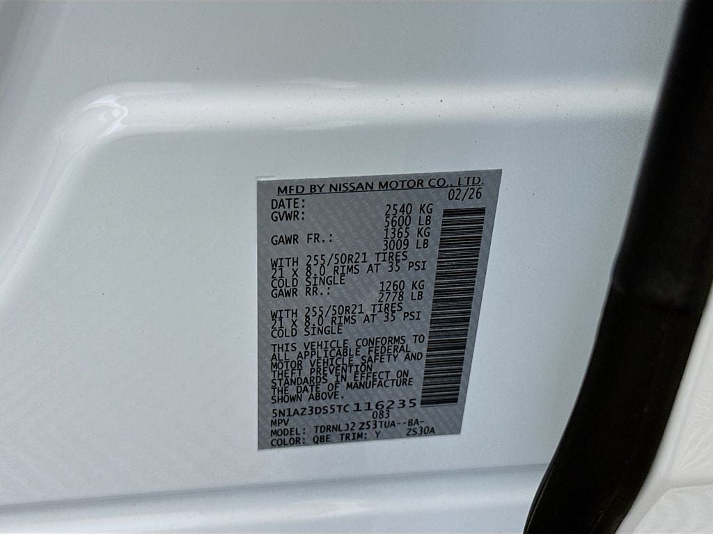 2026 Nissan Murano Platinum