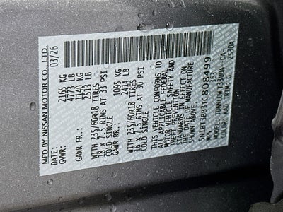 2026 Nissan Rogue SV