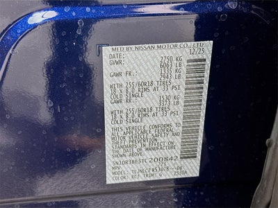 2026 Nissan Pathfinder SV