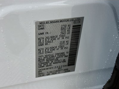 2026 Nissan Pathfinder Rock Creek