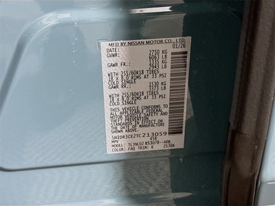 2026 Nissan Pathfinder SL