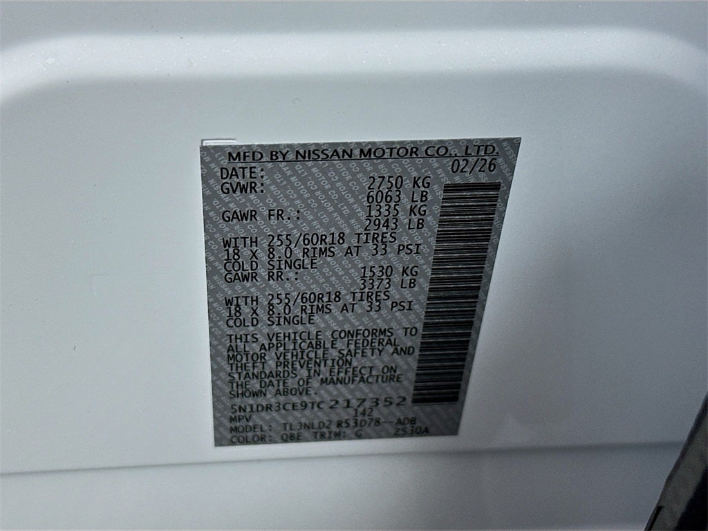 2026 Nissan Pathfinder SL