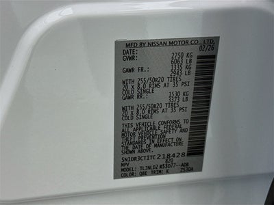 2026 Nissan Pathfinder SL