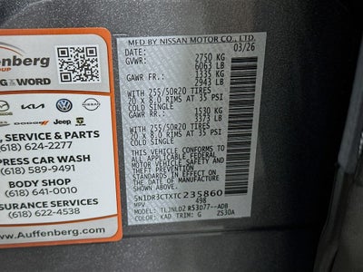 2026 Nissan Pathfinder SL