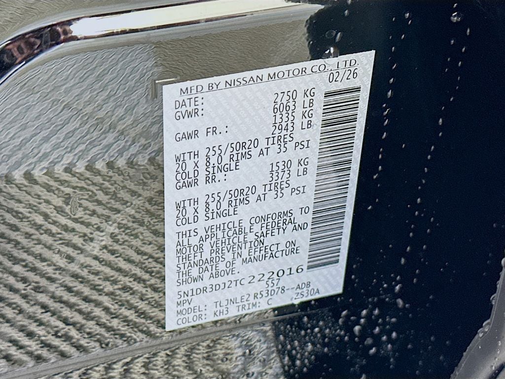 2026 Nissan Pathfinder Platinum