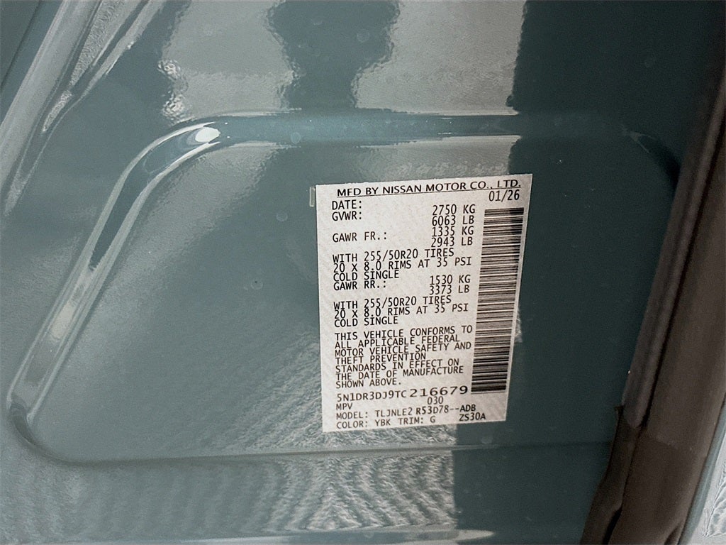 2026 Nissan Pathfinder Platinum