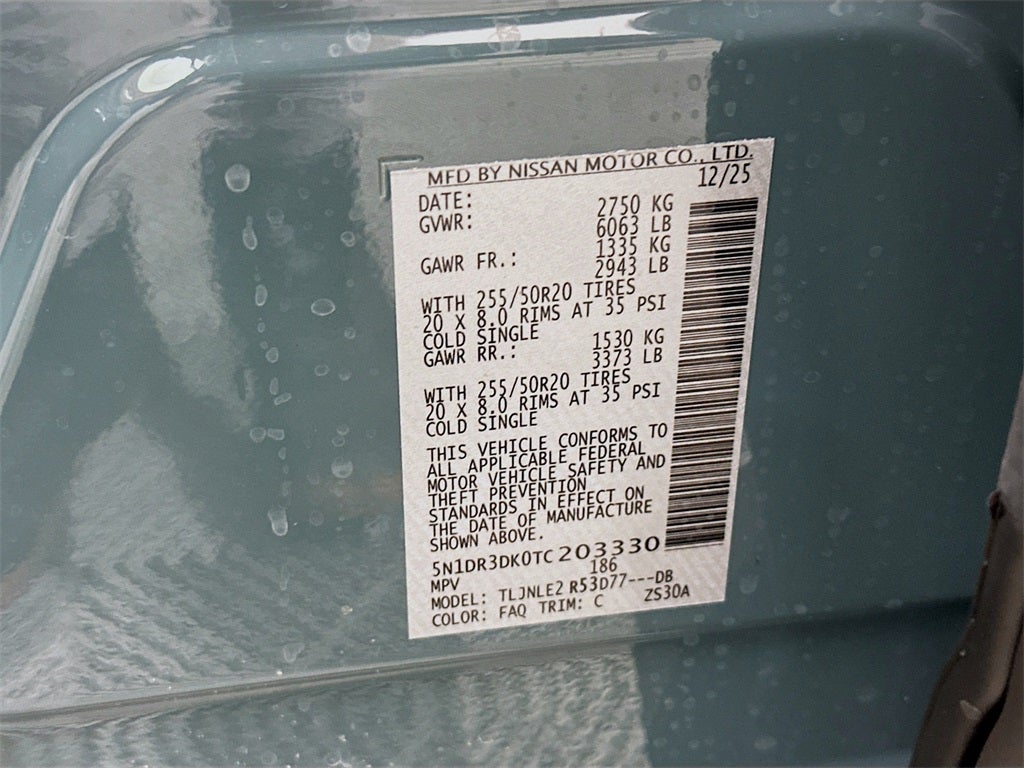 2026 Nissan Pathfinder Platinum