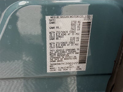 2026 Nissan Pathfinder Platinum