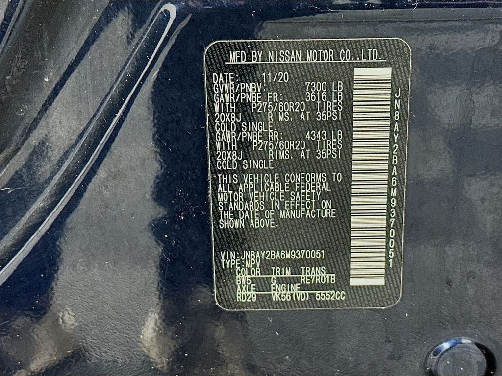 2021 Nissan Armada SL