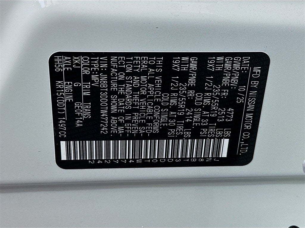 2026 Nissan Rogue Platinum