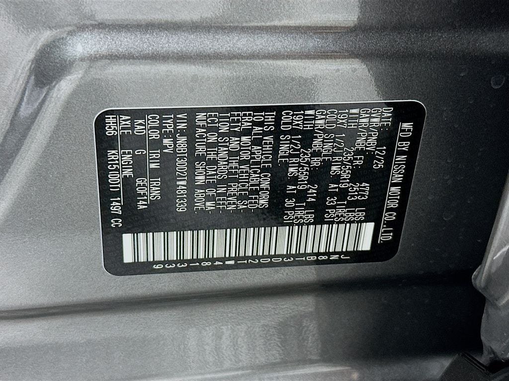 2026 Nissan Rogue Platinum