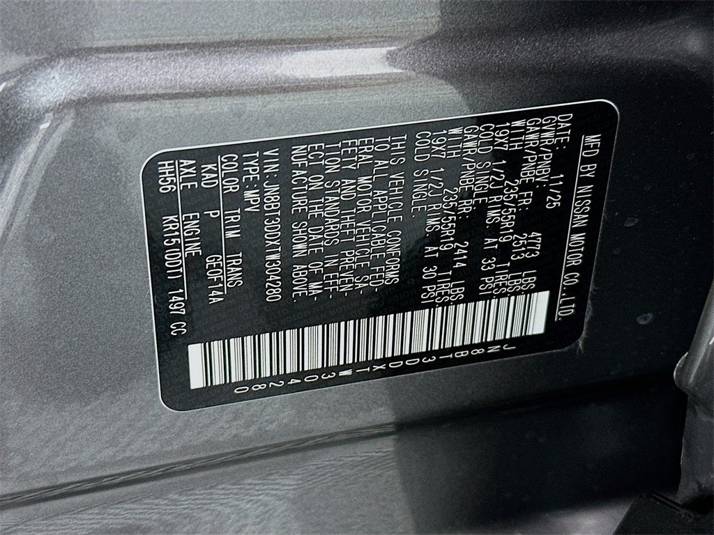 2026 Nissan Rogue Platinum